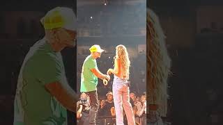 Kane  Brown and Wife Katelyn Jae Brown duet Thank God with SAP Center crowd Drunk Or Dreaming Tour