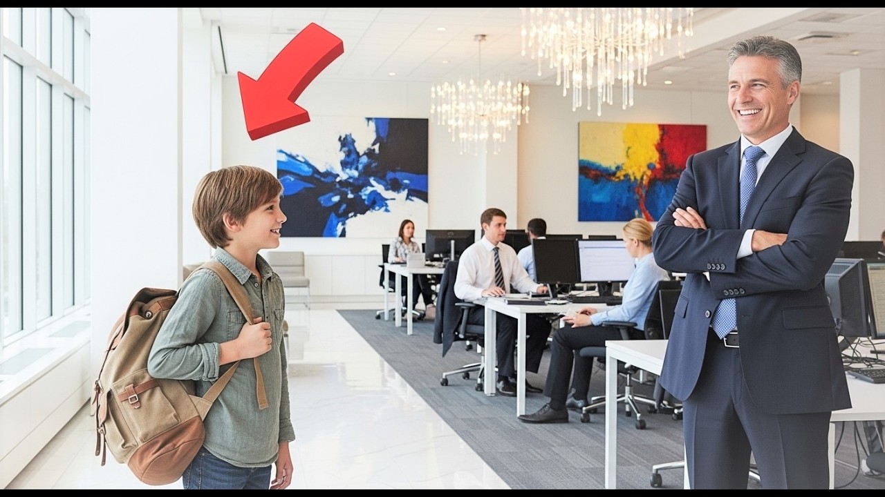 SOY EL NUEVO HEREDERO DE ESTA EMPRESA— EL RICO SE BURLÓ, SIN SABER QUIÉN ERA ESE NIÑO!