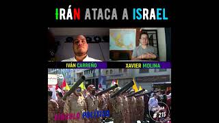 Irán ataca a israel