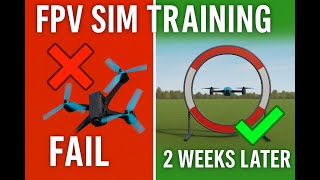 Drone FPV Progress – After 2 Weeks of Training in the Sim