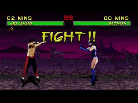 Mortal Kombat II - Liu Kang vs. Kitana 3
