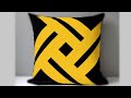 Make Very Easy beautiful cushion cover cutting and stitching DIY cushion cover |cushion cover making