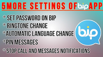 5 More Important Settings of Bip App. Updated 2021.Exclusive |F HOQUE|