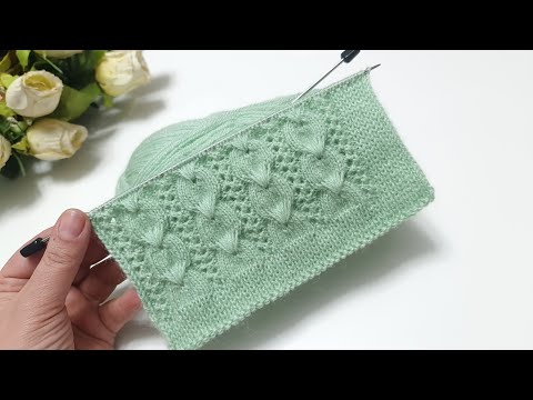 Gösterişli ve kolay yelek hırka örgü modeli /knitting pattern