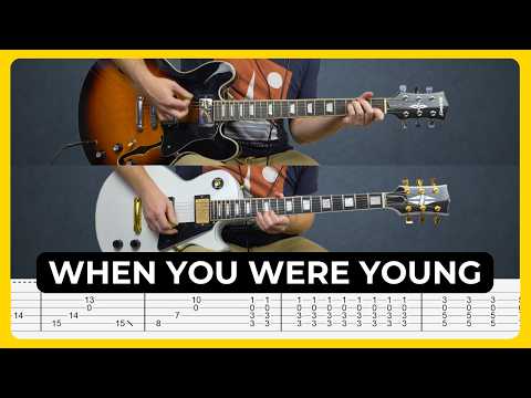 When You Were Young - The Killers | Tab | Guitar Lesson | Cover | Tutorial | Solo | All Guitar Parts