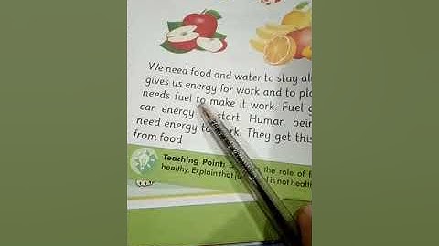 Grade One:Science: Unit 9 Rd/The Message School Sialkot