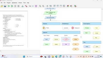 membuat flowchart menghitung nilai akhir mahasiswa berdasarkan UTS, UAS, dan Tugas
