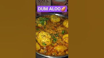 DUM ALOO🥔#shorts#ytshorts#cooking #recipe #cooking #food #foodie