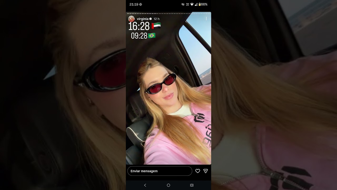 Olha oque Virgínia foi fazer em Dubai 😱 