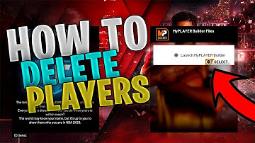 NBA 2K20 HOW TO DELETE PLAYERS! // UNLIMETED PLAYERS! PS4 & XBOX