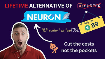 Surfer SEO Alternative - Lifetime Deal Only $89