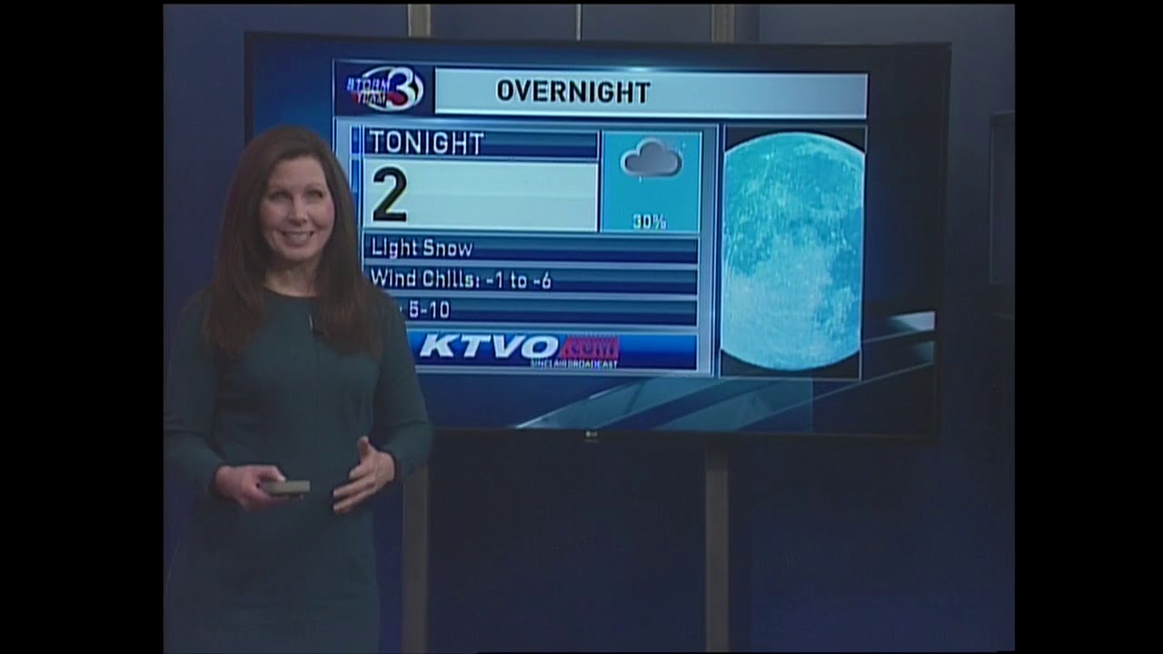 Snow tonight, Below normal temps continue - YouTube
