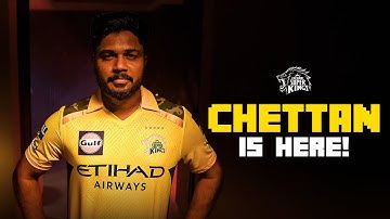 Chettan is here 🦁 | Sanju Samson in Yellove | #WhistlePodu | #ChennaiSuperKings