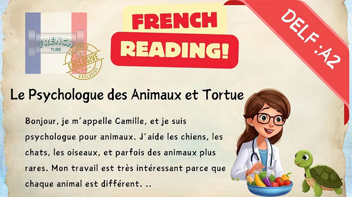 The Psychologist | Learn French A2 | Beginner Story for Listening & Speaking Practice