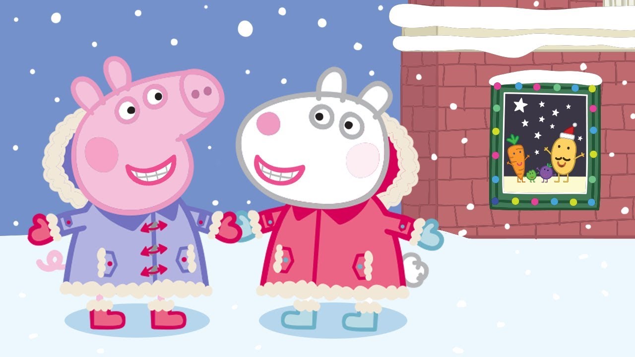 Kerst Met Vrienden 🎁 Tekenfilm | Peppa Pig Nederlands Compilatie Nieuwe