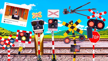 The Railroad Crossing That Went Viral on a Video Site 😂 (Železničné priecestie)