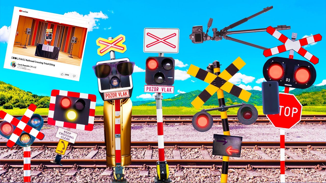 The Railroad Crossing That Went Viral on a Video Site (Železničné priecestie)