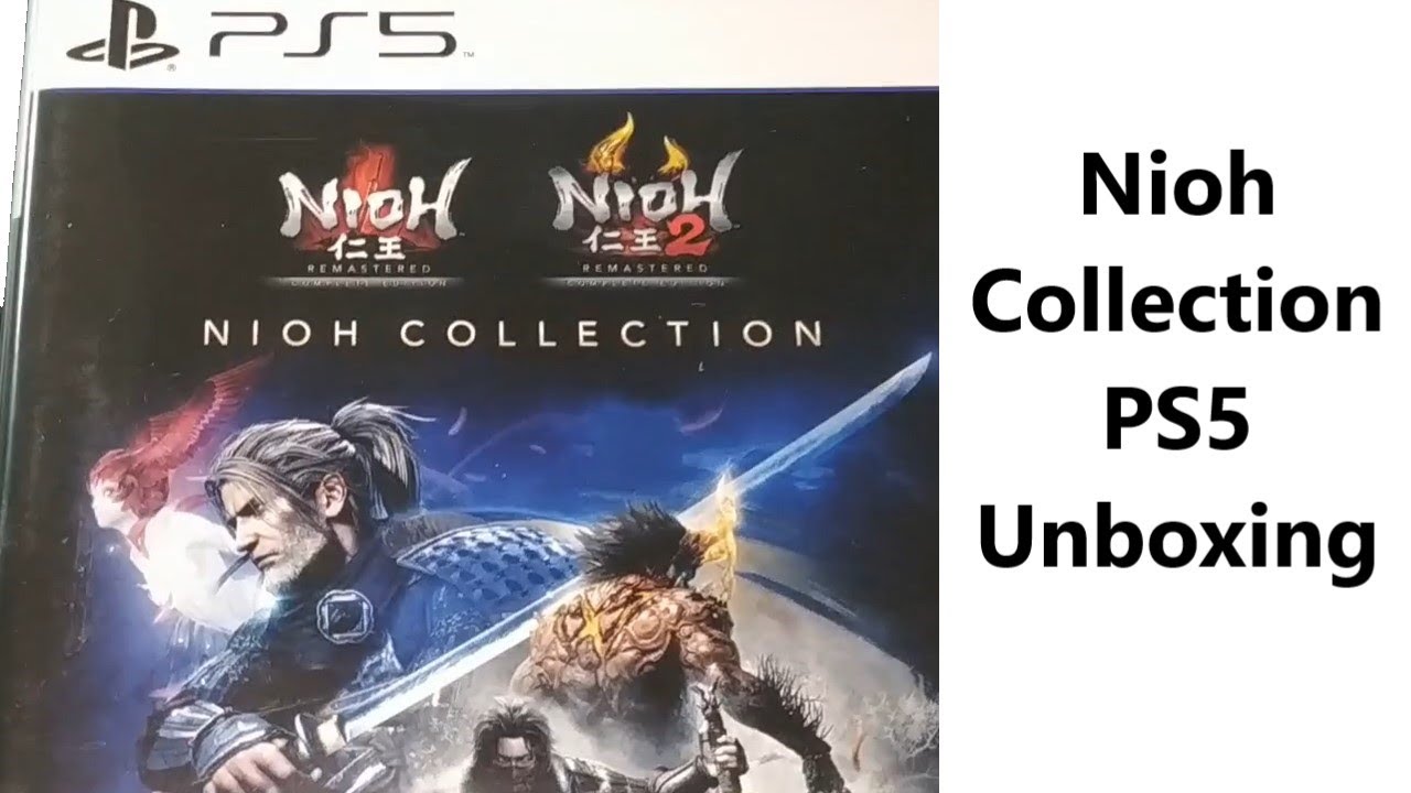 Jogo Nioh Collection Remastered Complete Edition Playstation 5 Midia Fisica