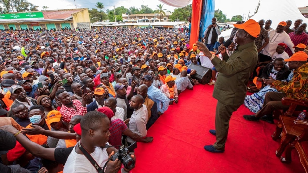 LIVE!! Raila Odinga's Rally in Kisumu as he continues with ODM ...