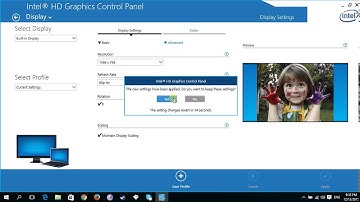 How to Change your Intel HD Graphics Resolution : DeviceTutorials