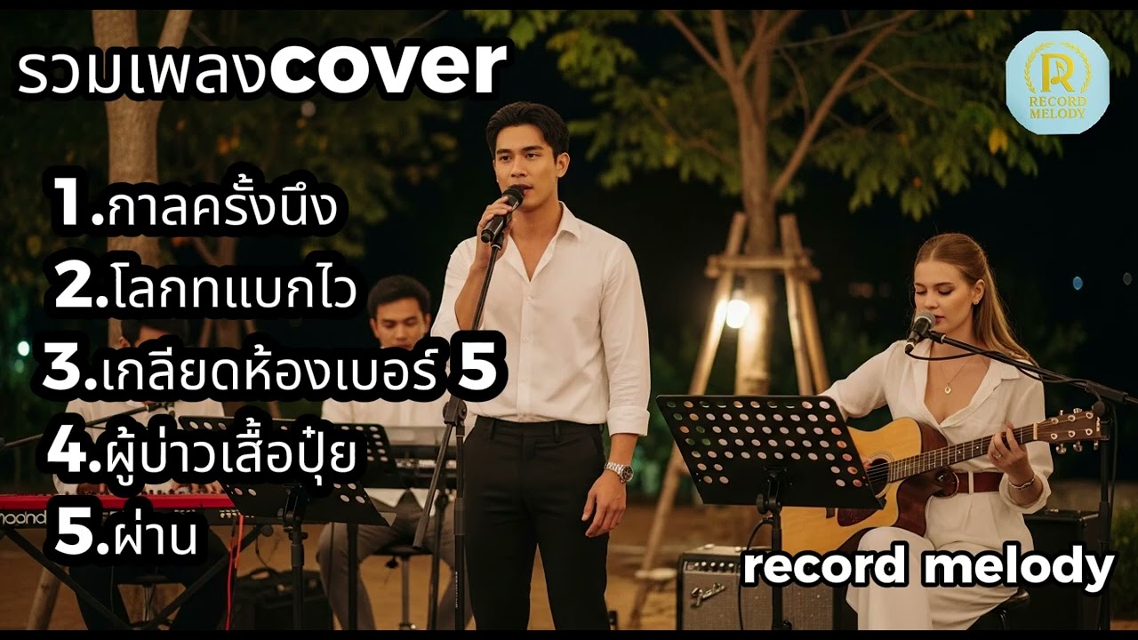 รวมเพลง Cover หลากอารมณ์ (กาลครั้งหนึ่ง, ผ่าน, เกลียดห้องเบอร์ 5) | Record Melody