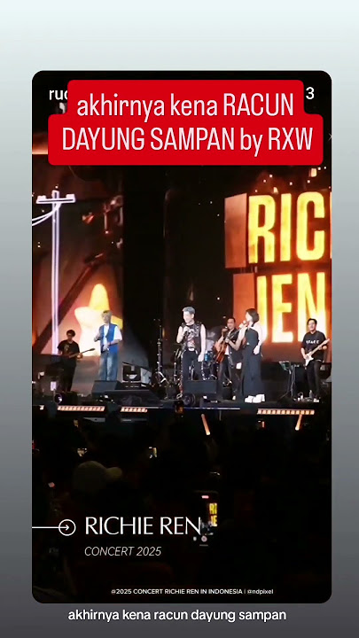 Dayung sampan Richie Ren 任賢齊 任贤齐 di racunin MC mandarin Rudyxiaowei Tian Mimi xao wei