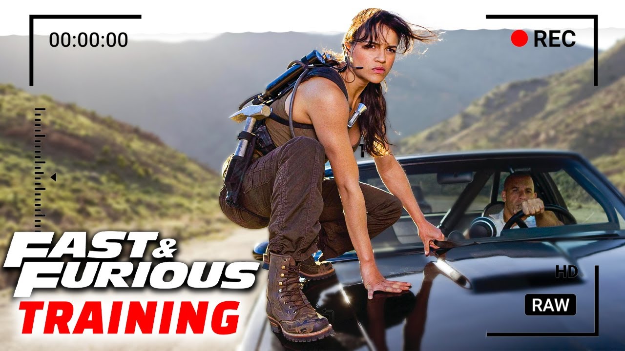 How Michelle Rodriguez Trained for FAST and FURIOUS - YouTube