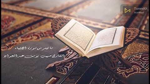 القارئ صهيب عبد الجواد مما تيسر من سورة الأنبياء