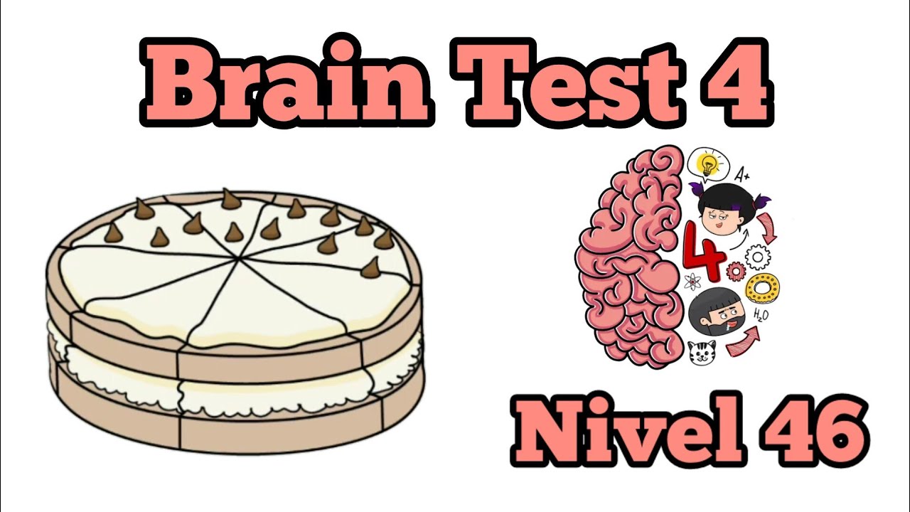 Brain Test 4: Tricky Friends - Solución Nivel 46: ¿cuántas Rebanadas Tienen Cubierta De Vainilla?