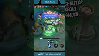 1000% Skill or Just Pure Luck? 🏆 Mythic Immortal Rank Push #shorts #mobilelegends #mlbb