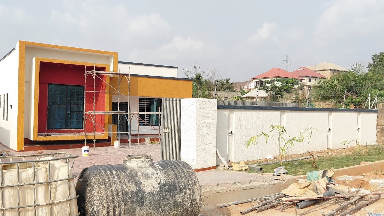 Обязательно посмотрите! Продается дом с 4 спальнями в Гане 🇬🇭 Кумаси-Сокобан всего за 1,6 млн ган...