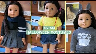 DIY AMERICAN GIRL DOLL HALLOWEEN COSTUMES