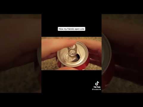 How to open cola ? #shorts #viral #tiktok #funny