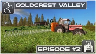 Farming Simulator 17 | Goldcrest Valley Episode 2 | Lets Play (PC) | Sponsored
