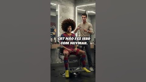 CR7 NÃO FEZ ISSO COM NEYMAR INACREDITAVEL