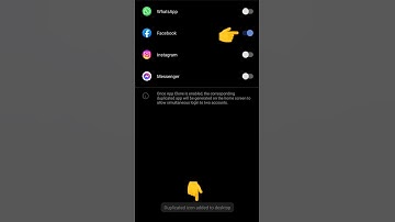 How to use two Facebook accounts in one phone without any app #shorts