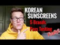 KOREAN SUNSCREENS YOU CAN TRUST - The SPFs Which Passed Testing