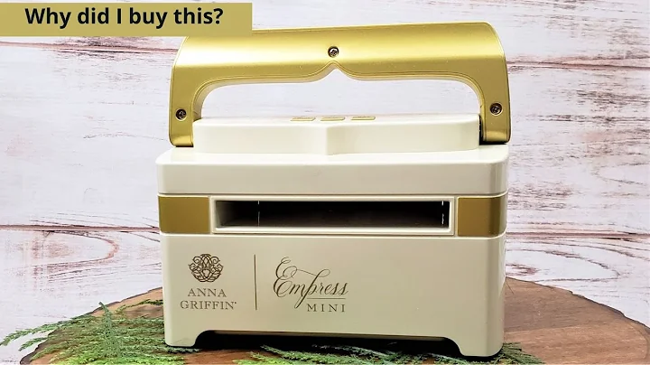 Review of the Anna Griffin Empress Mini Die Cutting Machine