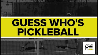 Guess Who's Pickleball: Pickleball Game with Morgan Evans 🏓 | CoachME