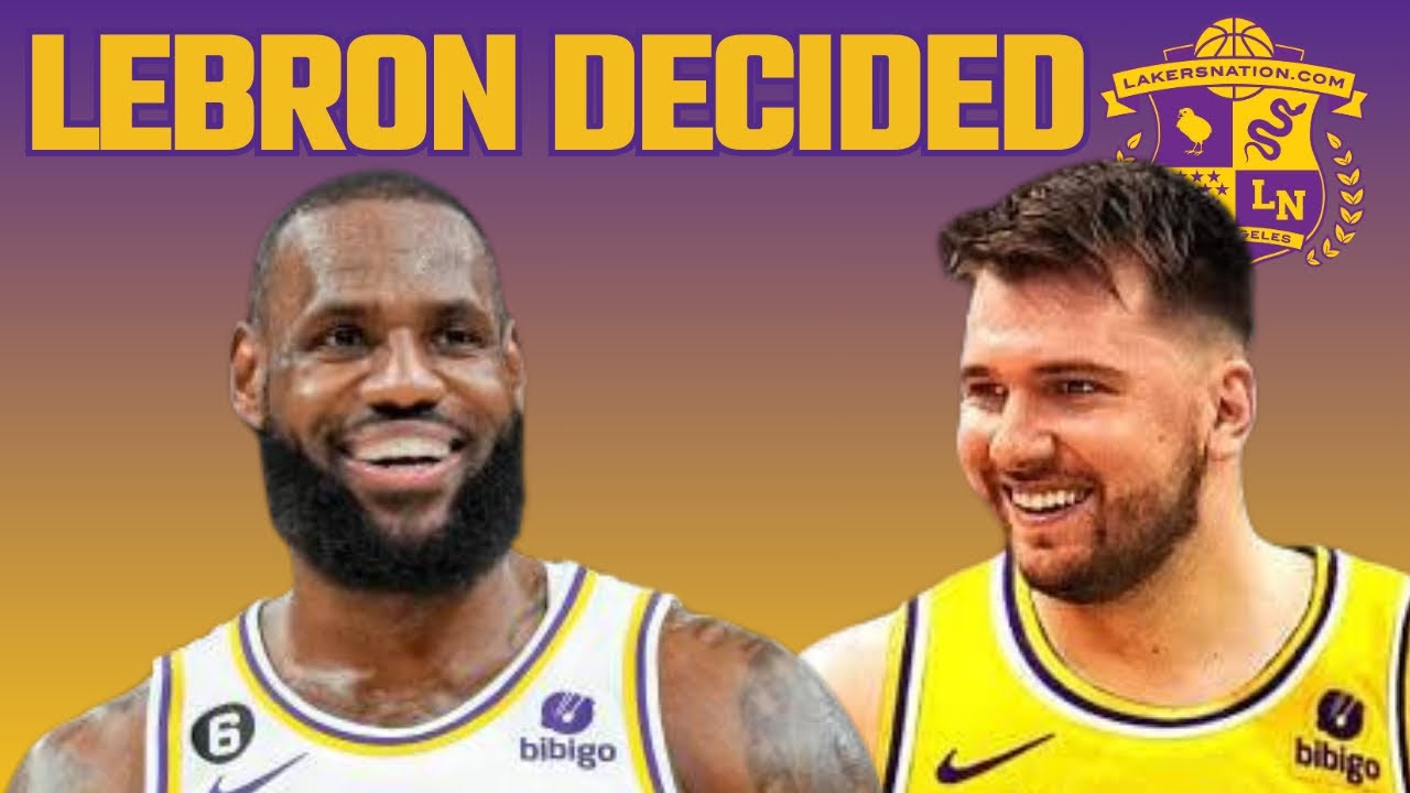 Major UPDATE ON LeBron James' Lakers Future WITH Luka Doncic - YouTube