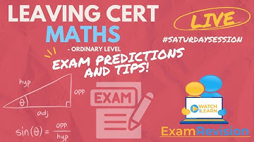 Leaving Cert Maths Ordinary Level Predictions & Tips 2023 💯📝🏆