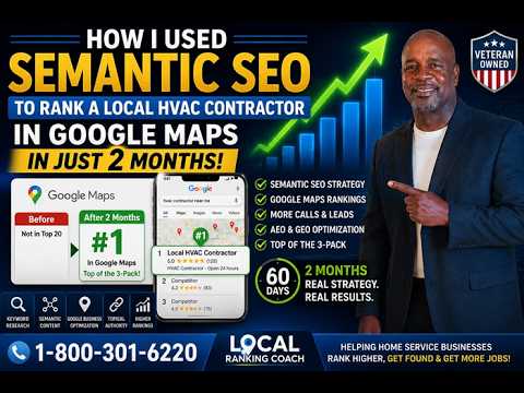 How I Used Semantic SEO to Rank a Local HVAC Contractor in Google Maps in Just 2 Months