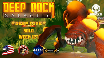 Deep Rock Galactic — Solo Engineer Elite Deep Dive [Week 127] (Secret Killing) Fungus Bogs