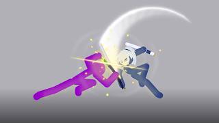 Zen Vs Pish Stickman Fight Animation Sword Combat Practice - Stick Nodes
