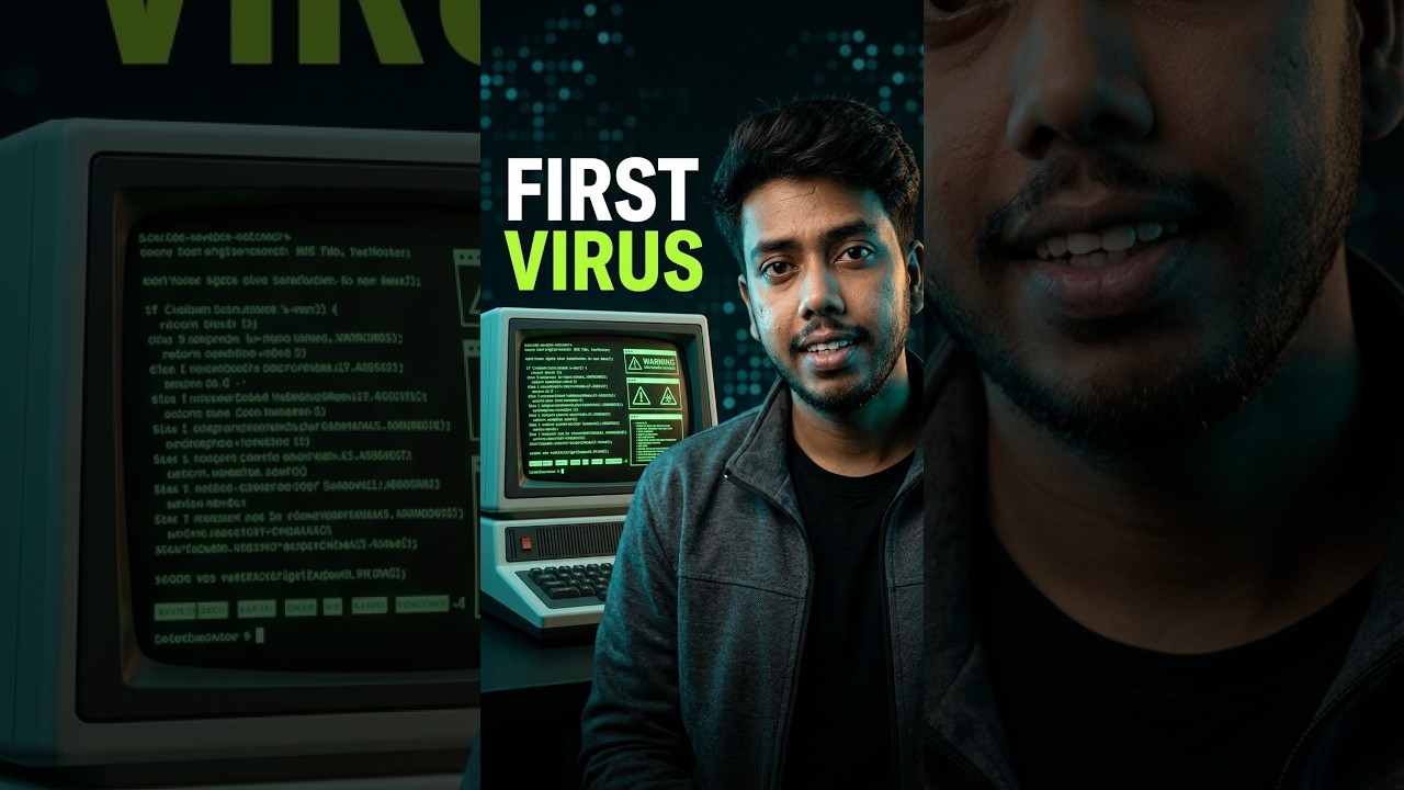 The First Ever Computer Virus... #tech