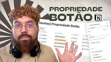 Como usar a Propriedade BOTÃO no Notion? |  Sebastian Baltazar