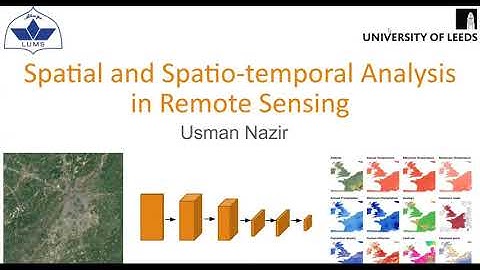 Ph.D. Research Seminar: Spatial and Spatio-temporal Analysis of Remote Sensing Data