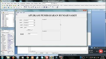 Tutorial Delphi 7 membuat aplikasi pembayaran rumah sakit