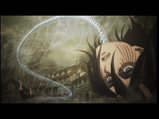 Eren Epic Founding Titan Transformation - Attack On Titan Episode 80 (OST Changed) - Vogel Im Kafig class=