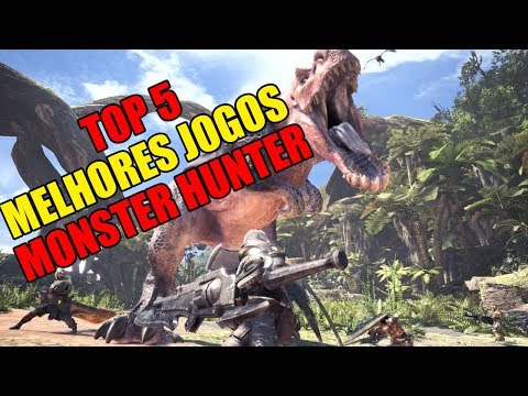 TOP 5 MELHORES JOGOS MONSTER HUNTER